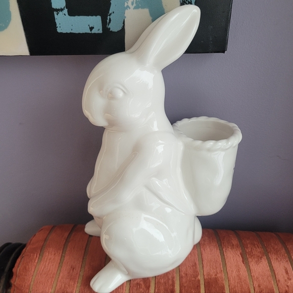 Large Rabbit Planter New w/Tags - Picture 5 of 10